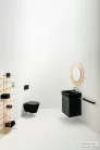 Laufen Kartell By Laufen mélyöblítésű fali rimless wc,fényes fekete H8203370200001