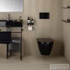 Laufen Kartell By Laufen matt fekete fali wc, rimless, mélyöblítésű H8203377160001 ( 820337 )
