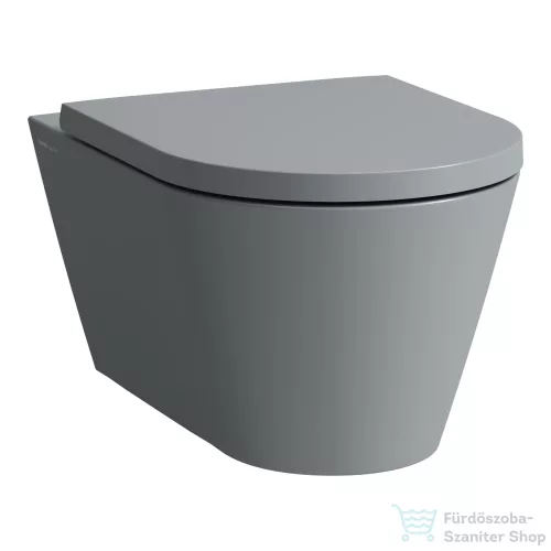 Laufen Kartell By Laufen mélyöblítésű fali rimless wc,matt grafit H8203377580001