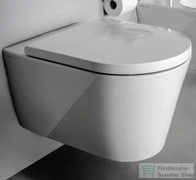 Laufen Kartell By Laufen mélyöblítésű fali rimless wc LCC Active bevonattal,fehér H820337A000001