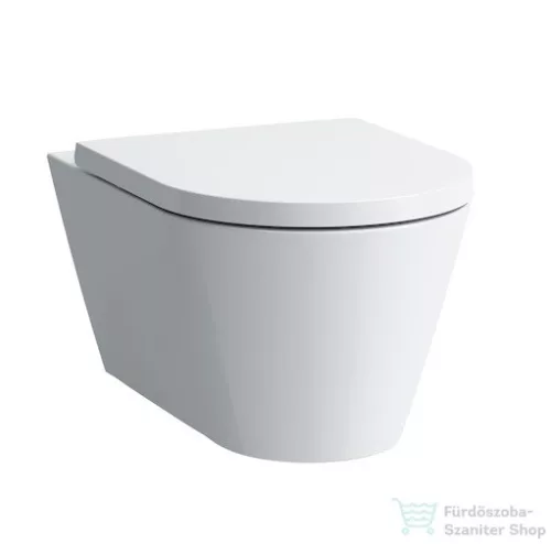 Laufen Kartell By Laufen mélyöblítésű fali rimless wc LCC Active bevonattal,fehér H820337A000001
