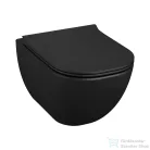Jika MIO rimless fali WC ülőke nélkül, matt fekete H8207147160001