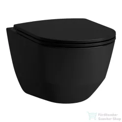   Laufen Pro mélyöblítésű perem nélküli fali wc ,matt fekete H8209667160001