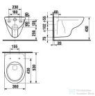 Jika Lyra Plus rimless - perem nélküli fali wc 8213840000001