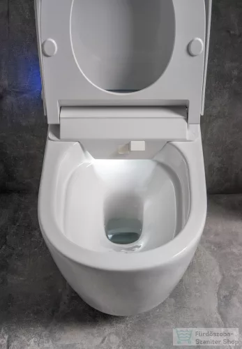 Jika MILA perem nélküli, mélyöblítéses fali WC bidé funkcióval, ülőkével, fehér H8215230000001