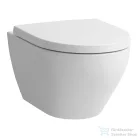 Laufen MODERNA S Compact Silent Flush rimless fali WC, ülőke nélkül, matt fehér H8215447570001