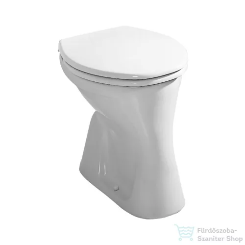 Jika DINO laposöblítéses álló WC, alsó kifolyású, ülőke nélkül, fehér H8220080000001