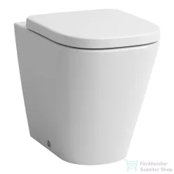   Laufen MEDA perem nélküli,mélyöblítésű,falhoz tolható álló wc,matt fehér H8231117570001