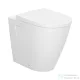 Jika CUBITO STYLE Vortex perem nélküli, mélyöblítésű álló WC,Vario kifolyású, ülőke nélkül, fehér H8234210000001