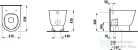 Laufen The New Classic álló Rimless wc, mélyöblítésű, perem nélküli H8238510000001 ( 823851 )