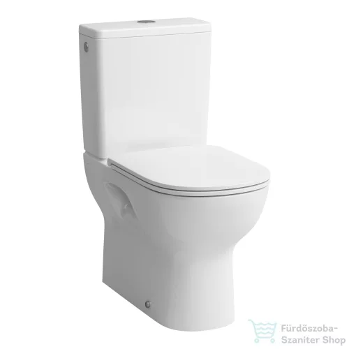 Laufen Lua perem nélküli monoblokkos wc tartály és ülőke nélkül,LCC bevonattal,H8240814000001