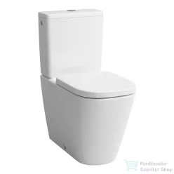   Laufen MEDA perem nélküli,mélyöblítésű monoblokkos wc tartály és ülőke nélkül,matt fehér H8241117570001