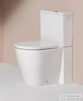 Laufen Kartell By Laufen álló kombi-WC, perem nélküli, mélyöblítésű H8243370000001 ( 824337 )
