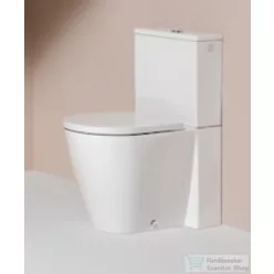   Laufen Kartell By Laufen perem nélküli mélyöblítésű álló kombi WC (tartály,ülőke nélkül),LCC bevonattal,fehér H8243374000001