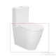 Jika CUBITO STYLE Vortex perem nélküli monoblokkos wc, tartály és tető nélkül, fehér H8244210000001