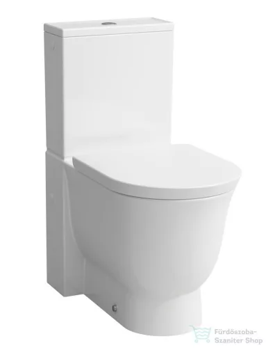 Laufen The New Classic álló kombi-WC, mélyöblítésű, perem nélküli, vario kivezetéssel H8248580000001 ( 824858 )