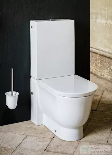 Laufen The New Classic álló kombi-WC, mélyöblítésű, perem nélküli, vario kivezetéssel H8248580000001 ( 824858 )