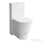 Laufen The New Classic álló kombi-WC,mélyöblítésű,perem nélküli,vario kivezetéssel,matt fehér H8248587570001