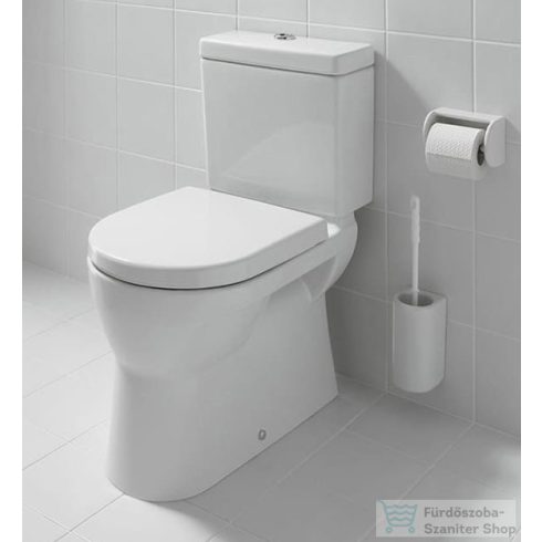Laufen Pro mélyöblítésű álló kombi-WC oldalsó vízbevezetéssel,vario lefolyós magasított kivitel,fehér H8249550002311