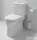 Laufen Pro mélyöblítésű álló kombi-WC LCC bevonattal,vario lefolyós magasított kivitel,fehér H8249554000001