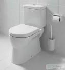 Laufen Pro mélyöblítésű álló kombi-WC oldalsó vízbevezetéssel,vario lefolyós magasított kivitel,LCC bevonattal,fehér H8249554002311