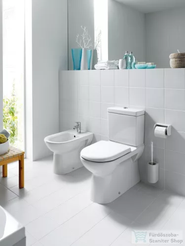 Laufen Pro mélyöblítésű álló kombi-WC LCC Active bevonattal,vario lefolyós magasított kivitel,fehér H824955A000001