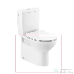   Jika ZETA perem nélküli monoblokkos wc, tartály és tető nélkül, fehér H824Z910000001