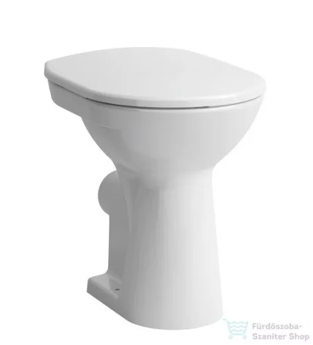 Laufen Pro hátsó kifolyású,mélyöblítéses álló WC LCC bevonattal,fehér H8259554000001