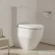 Laufen Pro mélyöblítésű rimless kombi WC,vario lefolyós,oldalsó vízbevezetéssel,LCC Active bevonattal,fehér H825962A002311