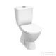 Jika LYRA PLUS alsó kifolyású monoblokkos wc, oldalsó bekötésű tartállyal, tető nélkül, fehér H8263870002413