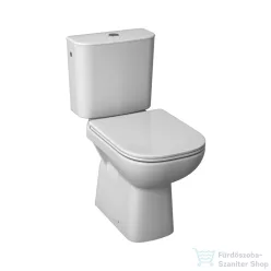   Jika DEEP BY JIKA alsó kifolyású monoblokkos wc, oldalsó bekötésű tartállyal, tető nélkül, fehér H8266170002801