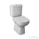 Jika DEEP BY JIKA alsó kifolyású monoblokkos wc, oldalsó bekötésű tartállyal, tető nélkül, fehér H8266170002801