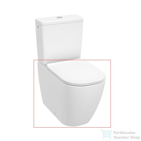 Jika MIO N perem nélküli monoblokkos wc, tartály és tető nélkül, fehér H8267160000001