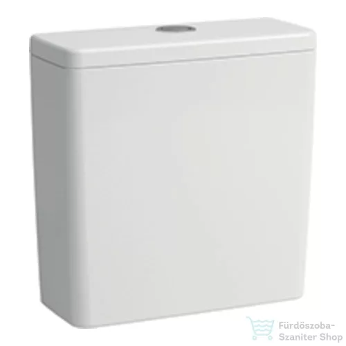 Laufen Lua monoblokkos wc tartály 5/3L,vízbekötés hátul középen,LCC bevonattal,fehér H8270814009711