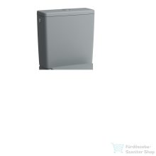   Laufen Lua monoblokkos wc tartály 5/3L,vízbekötés hátul középen,matt grafit H8270817589711
