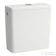   Laufen Lua monoblokkos wc tartály LCC bevonattal,5/3L,vízbekötés jobb,vagy bal oldalon,fehér H8270824009721