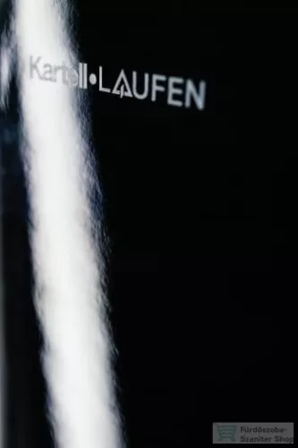Laufen Kartell By Laufen álló bidé,fényes fekete H8323310203021