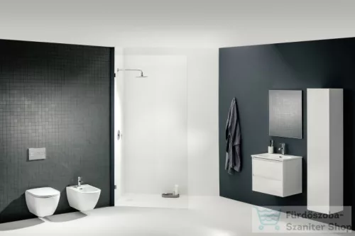 Laufen Lua 60 cm-es mosdó és alsószekrény kombináció 2 fiókkal,fényes fehér H8600832611041