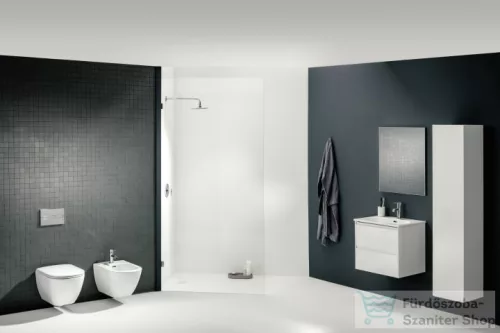 Laufen Lua 80 cm-es mosdó és alsószekrény kombináció 2 fiókkal,matt fehér H8600872601041