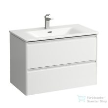   Laufen Palace Kombi csomag, 80x45 mosdó alsószekrénnyel, matt fehér H8607052601041 ( 860705 )