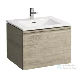   Laufen Pro S 60x50 cm-es mosdó és alsószekrény kombináció egy fiókkal,Világos tölgy H8609614791041
