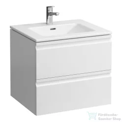   Laufen Pro S 60x50 cm-es mosdó és alsószekrény kombináció, két fiókkal,Fehér H8619614631041