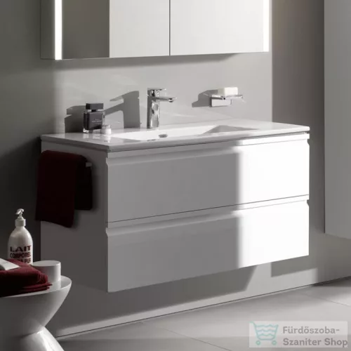 Laufen Pro S 100x50 cm-es 2 fiókos mosdó és alsószekrény kombináció,fehér H8619654631041