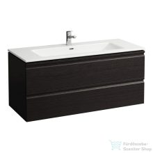   Laufen Pro S 120x50 cm-es 2 fiókos,1 csaplyukas mosdó és alsószekrény kombináció,wenge H8619674231041