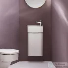 Laufen Val 34x22x63 cm-es kombi csomag,kézmosó + Base 1 ajtós alsószekrény,jobbos,fényes fehér H8622802611061