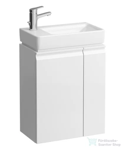 Laufen Pro S 48x28 balos kézmosó alsószekrénnyel, matt fehér színben H8629654631041 ( 862965 )