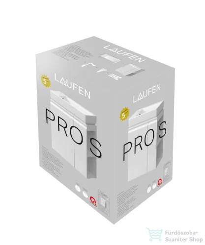 Laufen Pro S 48x28 balos kézmosó alsószekrénnyel, matt fehér színben H8629654631041 ( 862965 )