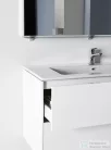 Laufen Pro S 100x50 cm-es 2 fiókos mosdó és alsószekrény kombináció,Matt fehér H8649622601041