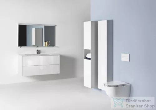 Laufen Pro S 100x50 cm-es 2 fiókos mosdó és alsószekrény kombináció,Fényes fehér H8649622611041