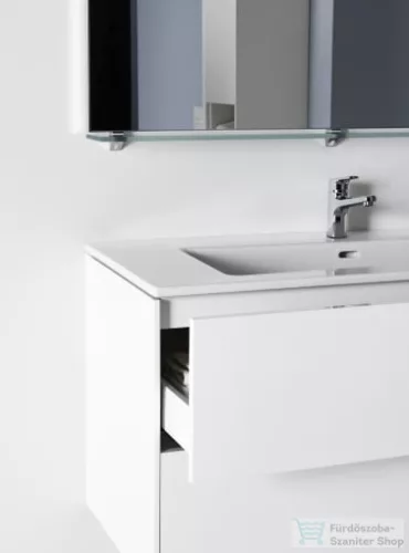 Laufen Pro S 100x50 cm-es 2 fiókos mosdó és alsószekrény kombináció,Fényes fehér H8649622611041